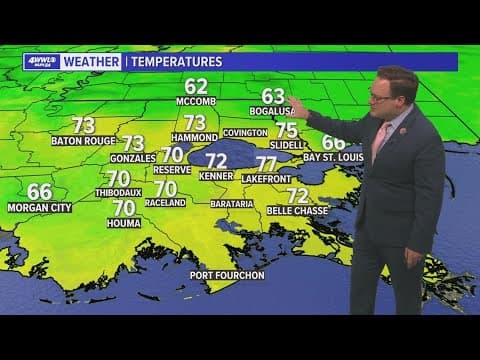 Weather: mild temperatures, cloudy skies ahead