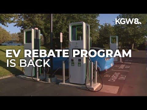 Oregon's electric vehicle rebate program returns