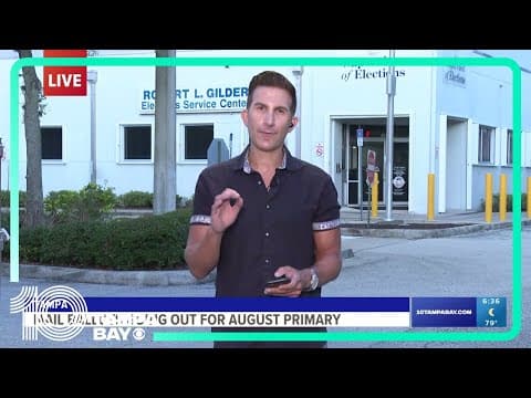 Mail ballots going out for the August Primary