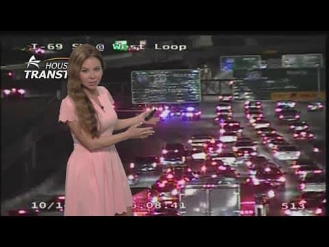 Southwest Freeway inbound shut down at 610 due to gravel on the lanes