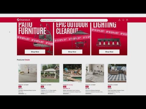 Overstock website is attempting a comeback through a rebranding campaign