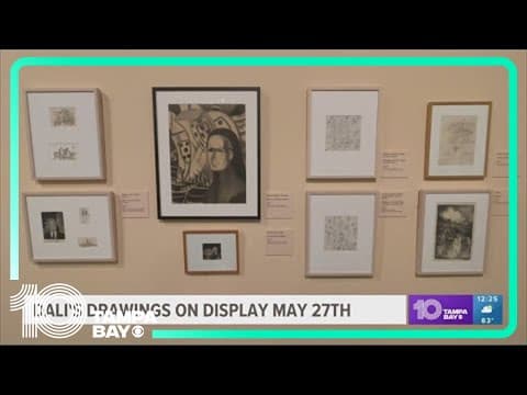 Salvador Dali's drawings will be on display starting this weekend in St. Pete