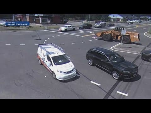 60,000-pound front-end loader barrels into traffic after brake failure