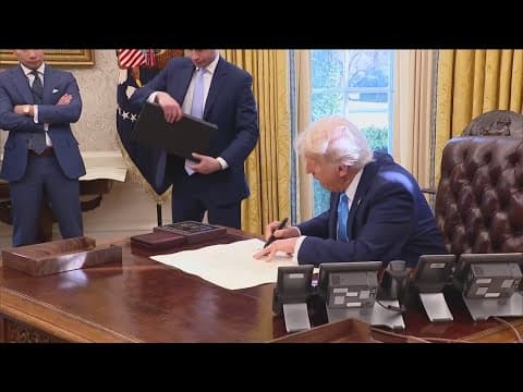 Thousands gather to protest Trump administration's actions