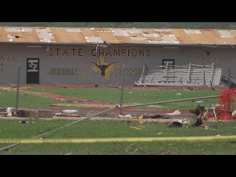 Gordon’s tornado-scarred community rallies behind its championship-bound baseball team