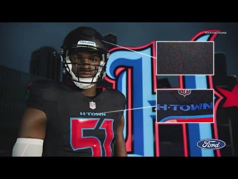 Houston Texans will wear H-Town blue unis with new logo against the Bills
