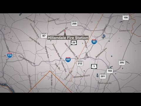 Hillandale fire station relocated due to potential 'airborne illness'