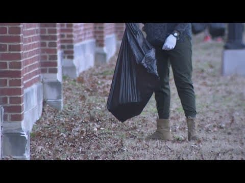 Volunteers come together to pick up litter in Anacostia