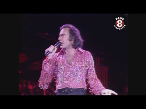 Neil Diamond concert in San Diego in 1983