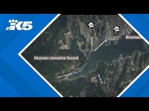Human remains found near Bremerton