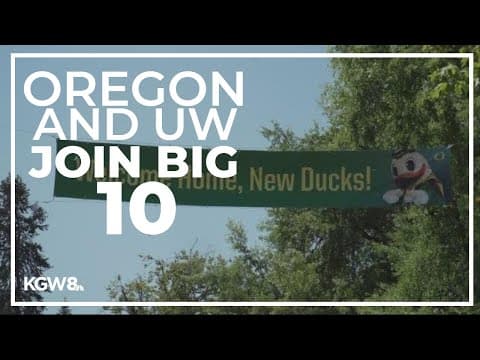 Oregon, Washington jump ship from the Pac-12, head to Big Ten