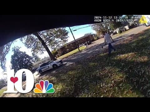 Bodycam video of KPD officers shooting ax-wielding man on Fairview Street