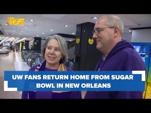 UW fans return from New Orleans, some also heading to the national championship in Houston