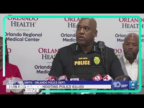 Orlando police: Shooting puts 2 officers in the hospital; gunman later killed in hotel shootout