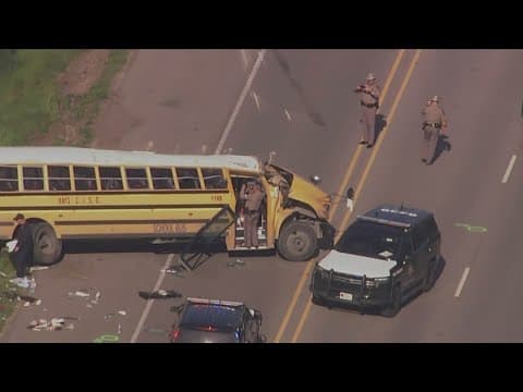 Truck driver allegedly admitted to drug use before deadly school bus crash in Bastrop County