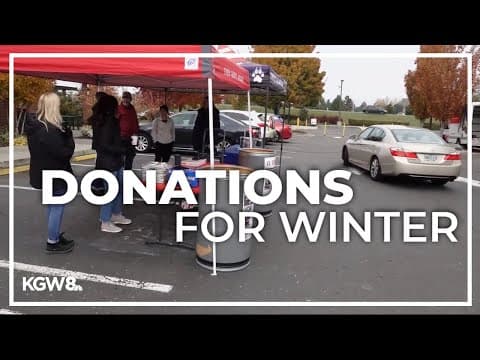 Portland church holds winter clothing drive