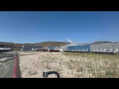 Battery storage fire near Otay Mesa ongoing two weeks later