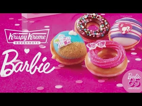 Barbie celebrates its birthday with a Krispy Kreme collab