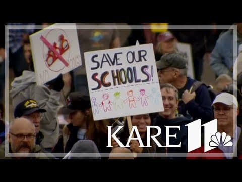 Crowds converge in St. Paul for 'No Kings' protest