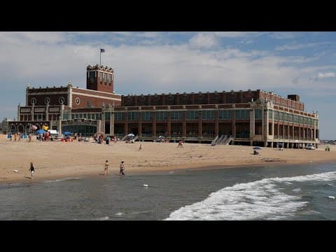 Lifeguard out of the hospital after being impaled by flying beach umbrella