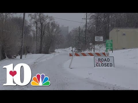 Treacherous road conditions across East Tennessee