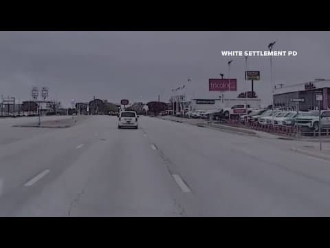 White Settlement police arrest kidnapping suspect after chase, crash