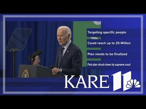 Pres. Biden unveils latest effort to cancel student debt