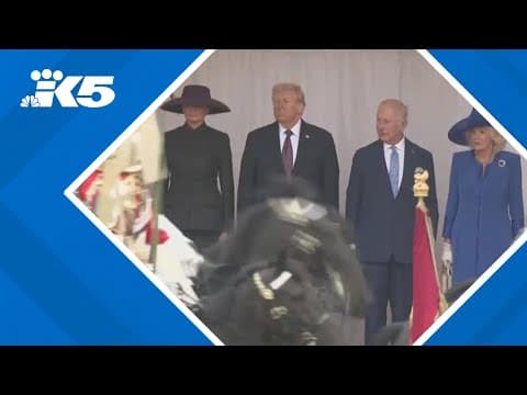 President Trump in U.K. for second State visit