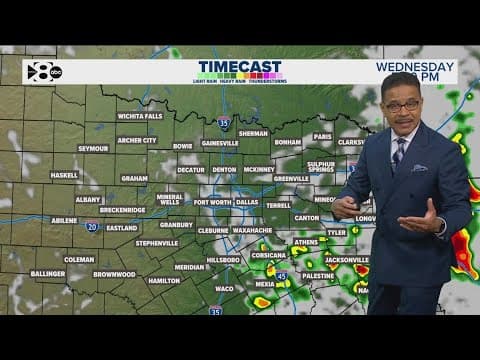 DFW Weather: When will rain chances return? Several rounds of rain are on the way