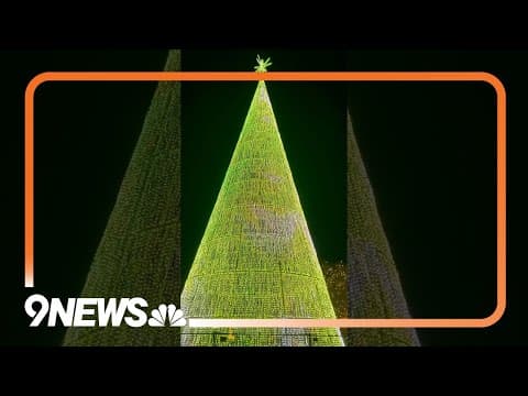 ‘Mile High Tree’ dazzles in Denver
