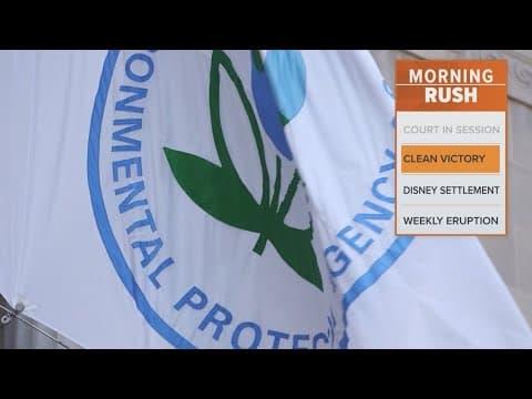 Trump administration celebrates a court win after it cut EPA grants