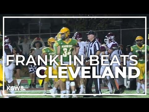 Franklin beats Cleveland in battle of PIL unbeatens | Friday Night Football