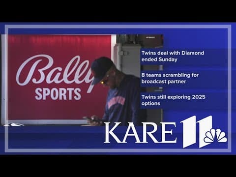 Report: Diamond Sports won't carry Twins, 10 other MLB teams in 2025