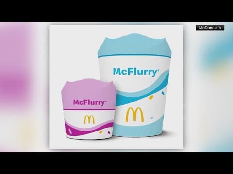 McDonalds will eliminate plastic tops on their McFlurrys