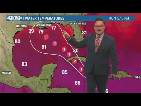 New Orleans Weather: No cold fronts this week, plus watching Rafael