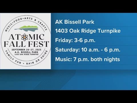 Atomic Fall Fest kicks off this weekend in Oak Ridge
