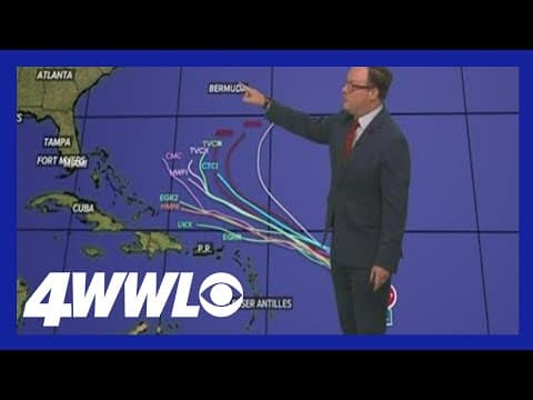Tuesday evening tropical update: System in the Atlantic