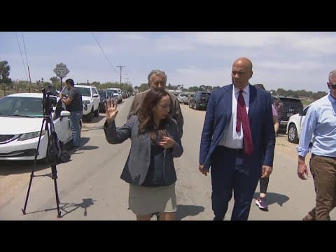 Sen. Brooker tours Tijuana River Valley, pushes for emergency declaration