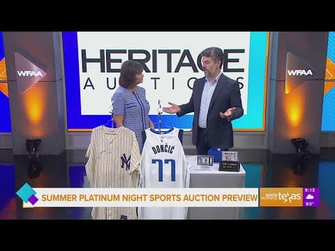 Heritage Auctions' Summer Platinum Night Sports Auction Preview