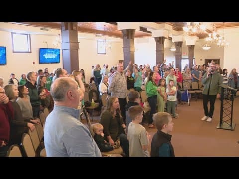 Winchester community comes together during church service