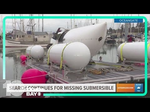 Search for missing Titanic sub nears critical 96-hour oxygen limit