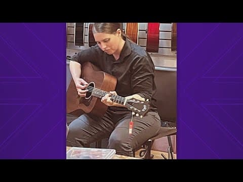 Woman charged, accused of stealing Gibson Les Paul guitar from Houston store