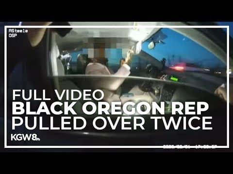 Full video: Police body camera footage shows Oregon Rep. Nelson being pulled over twice in a week