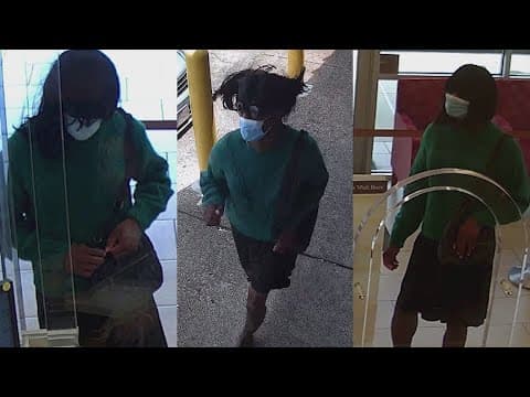 Man dressed as woman robs at least 4 banks across Houston