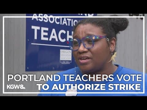 Teachers at Portland Public Schools vote to authorize strike