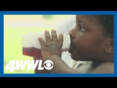 New Orleanians staying safe and cool during dangerous heat