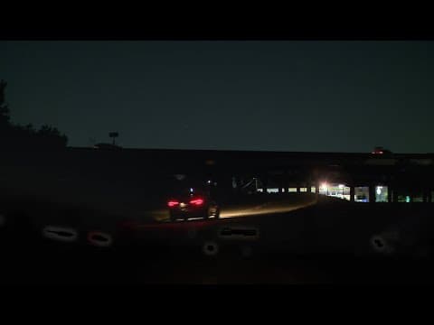 Drivers on one stretch of Houston tollway are driving in the dark