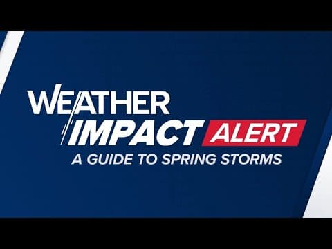 Weather impact alert special: A guide to spring storms