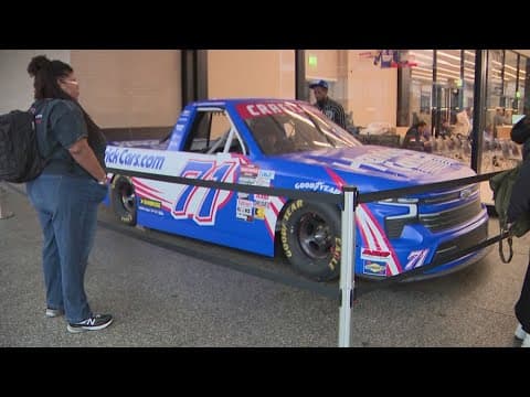 NASCAR driver Rajah Caruth returns home to launch STEM racing program at DC Public Library