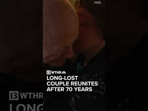 Long-lost couple reunites in Washington 70 years after they first met